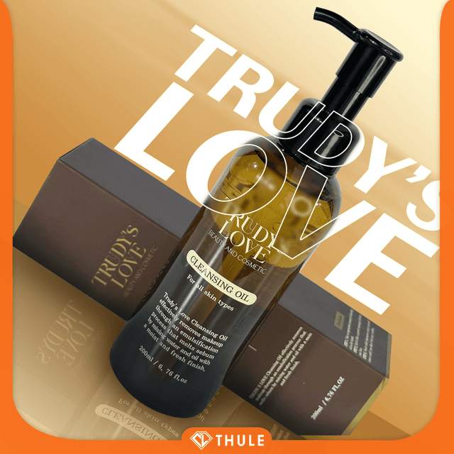 Dầu Tẩy Trang Cấp Ẩm Tự Nhiên, Loại Bỏ Bã Nhờn Giúp Da Thông Thoáng - Trudy's Love 