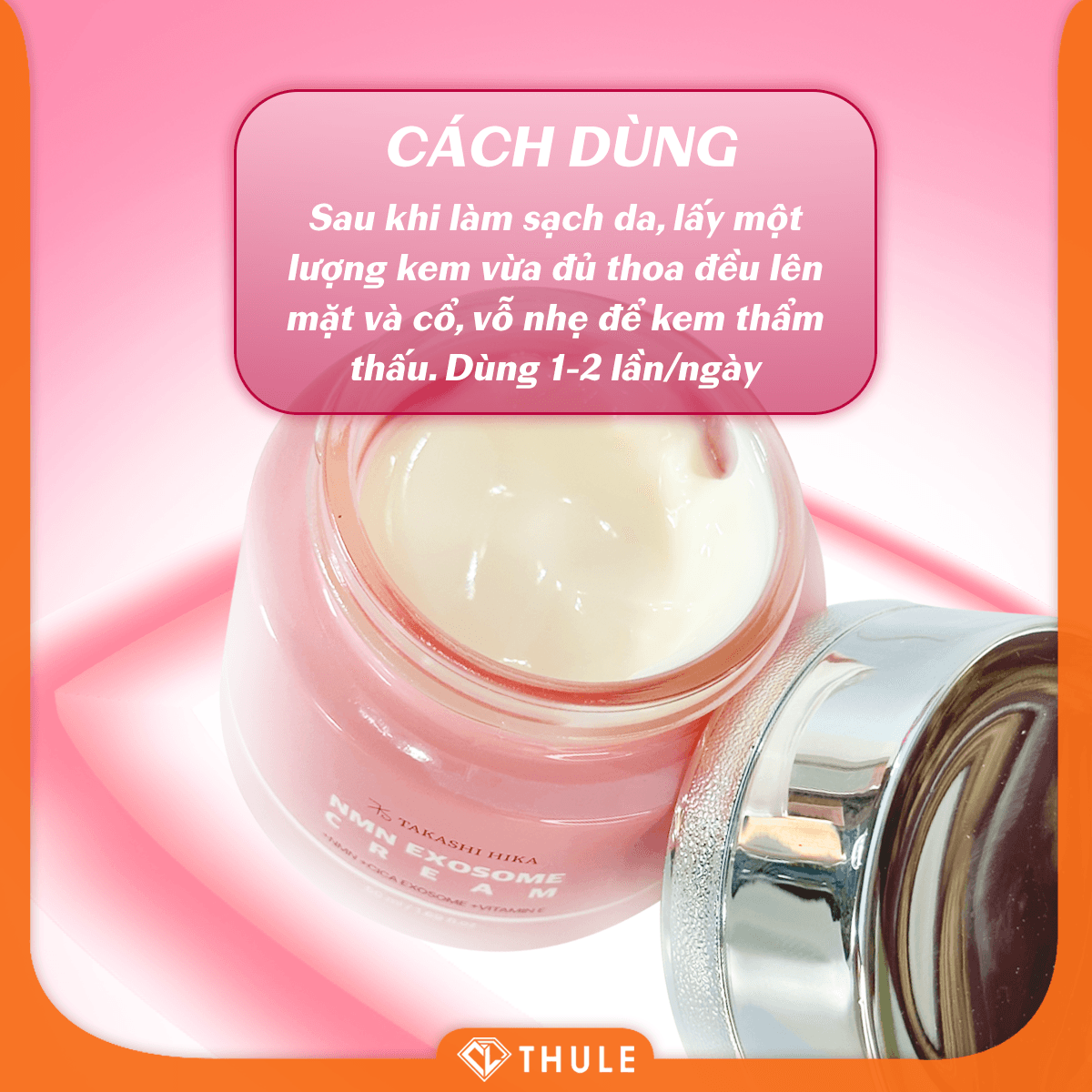 Kem Dưỡng NMN Exosome - Giảm Nếp Nhăn, Mờ Thâm, Trẻ Hoá Làn Da Và Phục Hồi Làn Da Hư Tổn