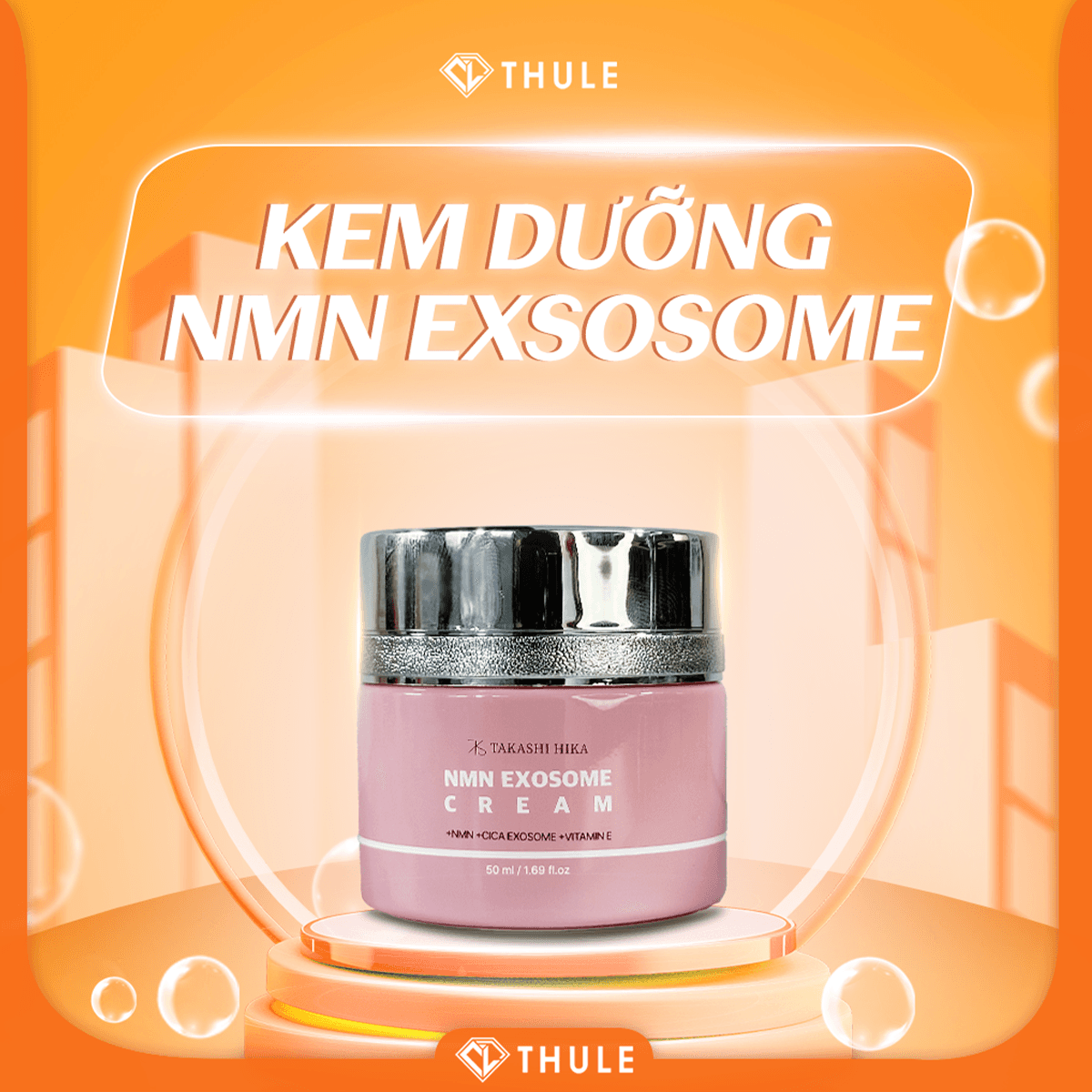 Kem Dưỡng NMN Exosome - Giảm Nếp Nhăn, Mờ Thâm, Trẻ Hoá Làn Da Và Phục Hồi Làn Da Hư Tổn