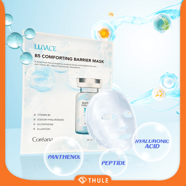 Mặt Nạ B5 Luvace - Làm Dịu Da, Phục Hồi Và Củng Cố Hàng Rào Bảo Vệ Da, Tăng Độ Đàn Hồi, Hỗ Trợ Làm Sáng Da