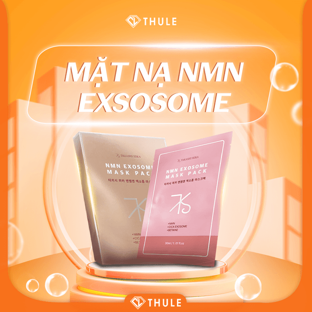 Mặt Nạ NMN Exosome - Làm Dịu Da, Cấp Ẩm Tức Thì Giữ Da Căng Bóng Và Phục Hồi Da Hư Tổn