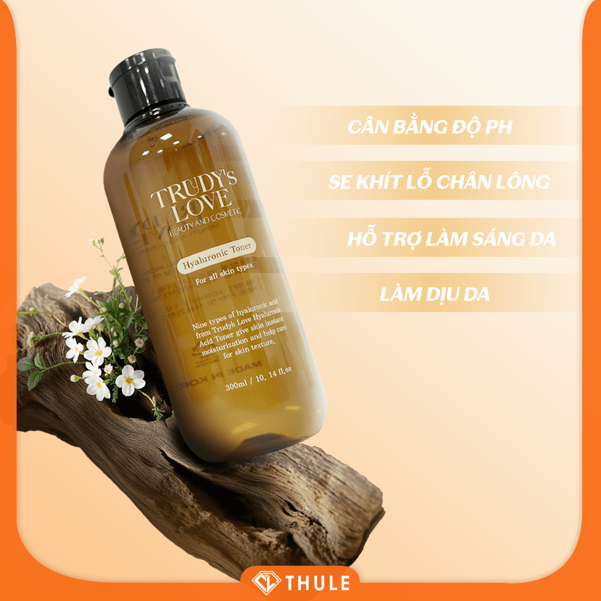 Nước Hoa Hồng Trudy's Love - Duy Trì Làn Da Mịn Màng Và Căng Bóng 