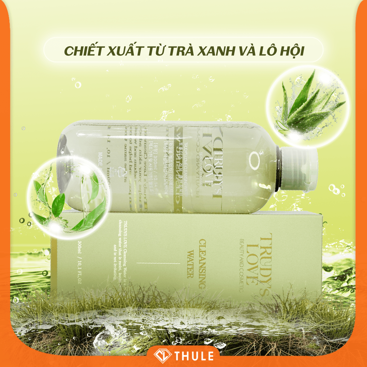 Nước Tẩy Trang Trudy’s Love – Làm Sạch Sâu, Cuốn Trôi Mọi Lớp Makeup Nhưng Vẫn Giữ Da Mềm Mịn Và Ẩm Mượt Suốt Cả Ngày