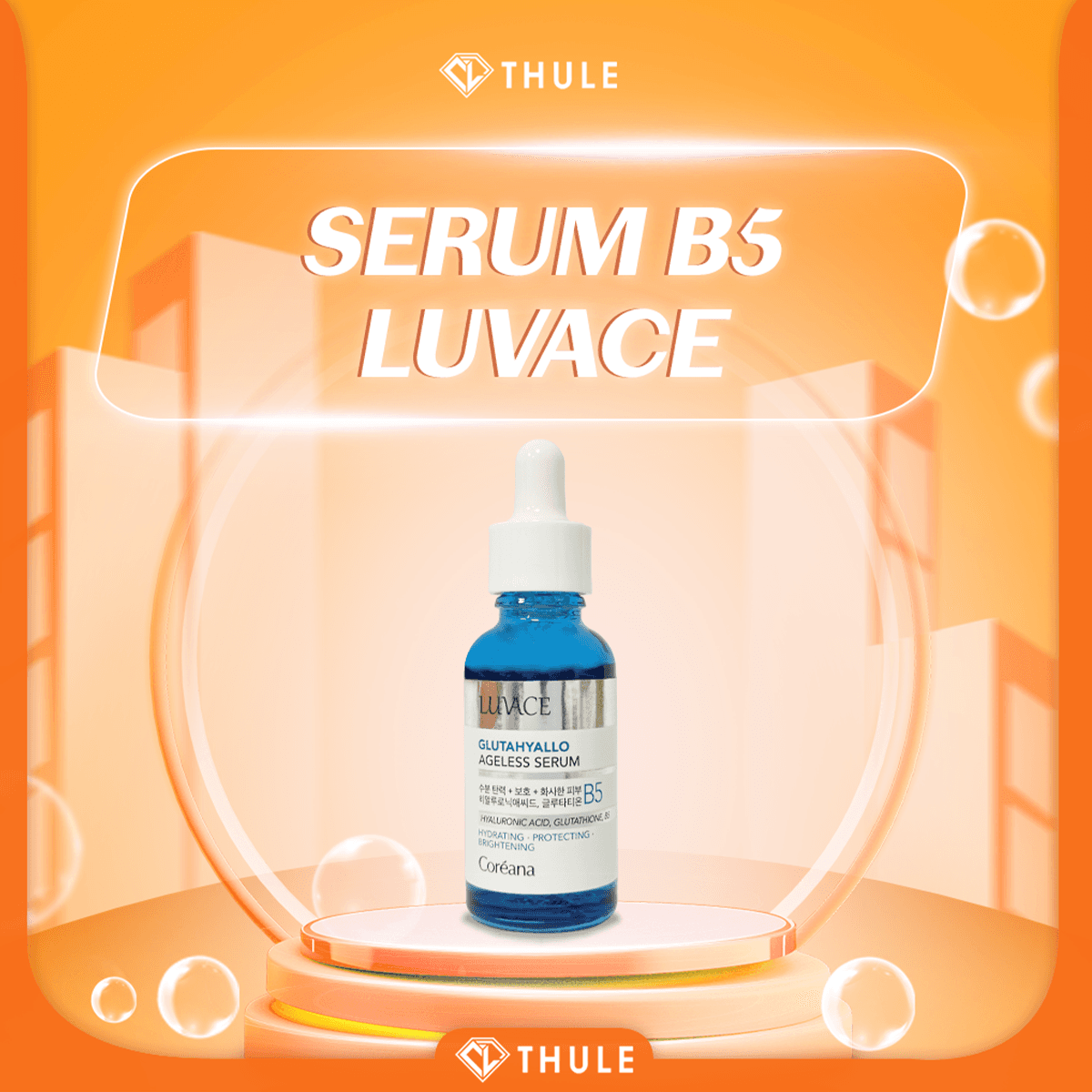Serum B5 Coreana Luvace – Phục Hồi Da Nhanh Chóng, Cấp Ẩm Sâu, Làm Dịu Mẩn Đỏ Và Tăng Cường Hàng Rào Bảo Vệ Da