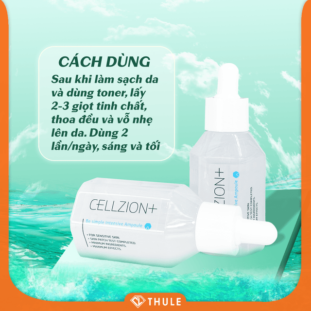 Serum Cellzion – Tái Tạo Làn Da, Giảm Nếp Nhăn, Làm Sáng Mịn Và Giúp Da Trẻ Hóa Tự Nhiên