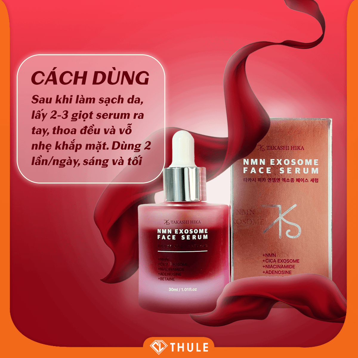 Serum NMN Exosome – Phục Hồi Sâu, Tăng Sinh Collagen, Làm Mờ Thâm Sạm Và Trẻ Hóa Làn Da Từ Bên Trong