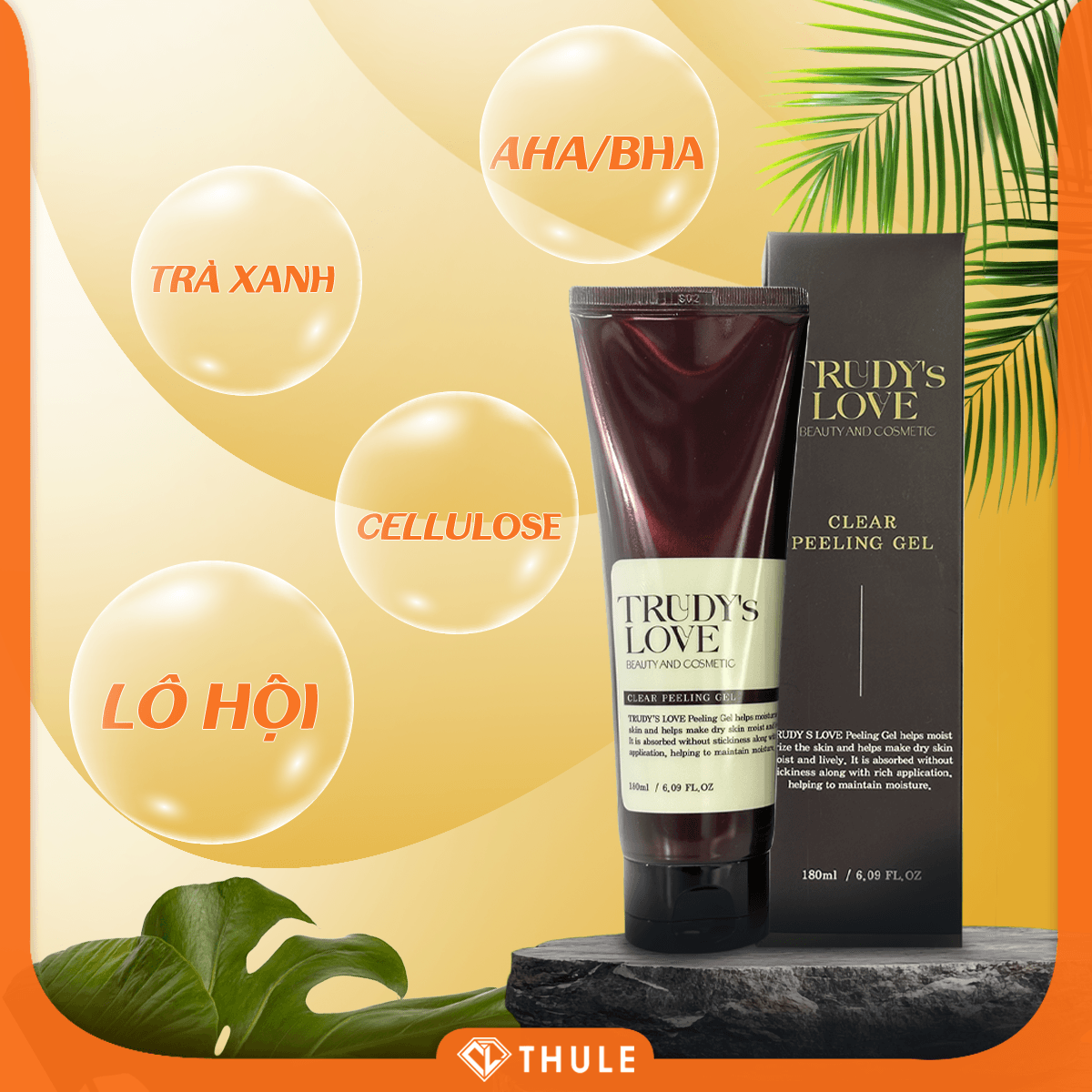 Tẩy Tế Bào Chết Trudy’s Love – Loại Bỏ Lớp Da Chết, Làm Sáng Da, Giúp Da Mịn Màng Và Chuẩn Bị Cho Các Bước Dưỡng Da Tiếp Theo