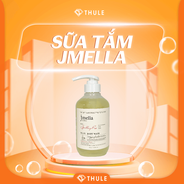 Sữa Tắm Jmella – Làm Sạch Dịu Nhẹ, Dưỡng Ẩm Sâu, Giữ Hương Thơm Lâu Và Cho Làn Da Mềm Mịn Suốt Ngày