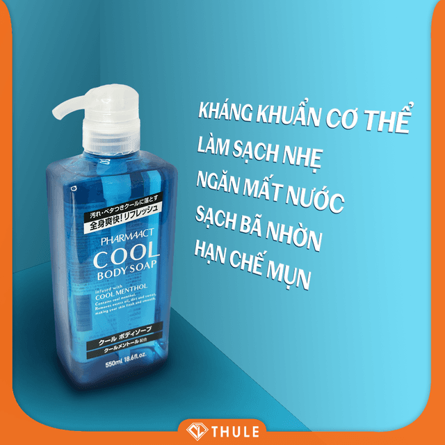 Sữa Tắm Cool – Làm Sạch Dịu Nhẹ, Dưỡng Ẩm Da, Mang Lại Cảm Giác Thơm Mát Sảng Khoái Suốt Ngày