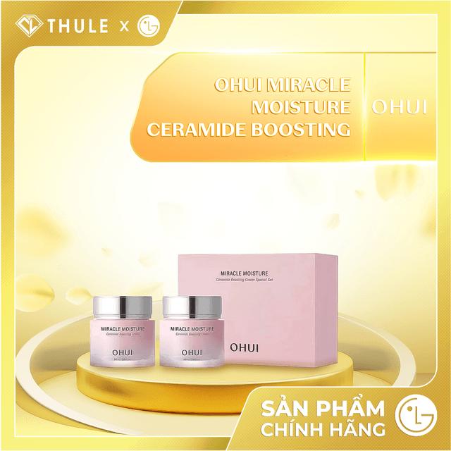 Kem Dưỡng Ohui Miracle Moisture – Cấp Ẩm Sâu, Phục Hồi Hàng Rào Bảo Vệ Da, Giúp Da Mềm Mịn, Mượt Mà Và Rạng Rỡ Tự Nhiên