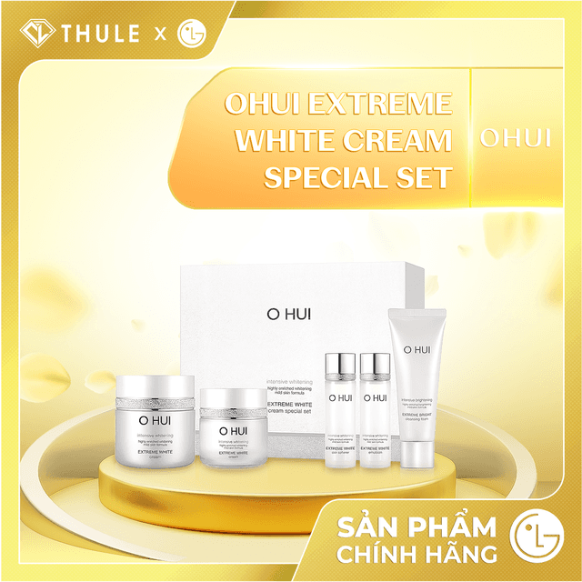 Set Mỹ Phẩm Trắng Da Ohui  – Dưỡng Sáng Da Toàn Diện, Cải Thiện Thâm Sạm, Giữ Da Mịn Màng Và Tươi Sáng Suốt Ngày