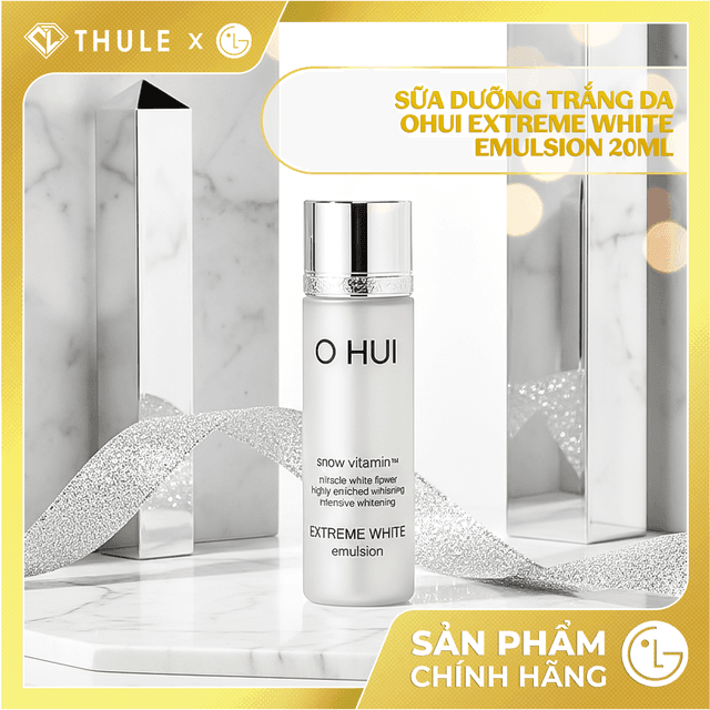 Set Mỹ Phẩm Trắng Da Ohui  – Dưỡng Sáng Da Toàn Diện, Cải Thiện Thâm Sạm, Giữ Da Mịn Màng Và Tươi Sáng Suốt Ngày