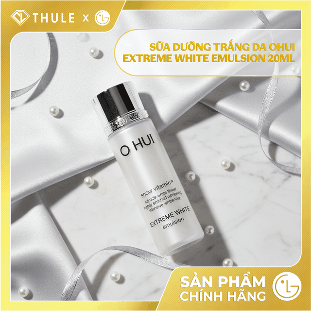 Bộ Dưỡng Trắng Sáng Da OHUI Extreme White 3pcs Set