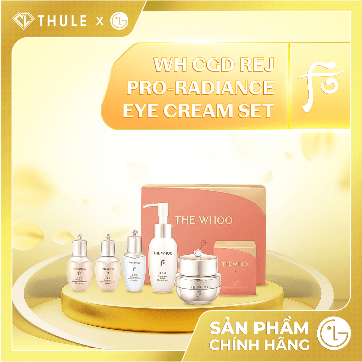 Bộ Kem Dưỡng Mắt Xóa Nhăn Cheongidan Pro Radiant Eye Cream Special Set