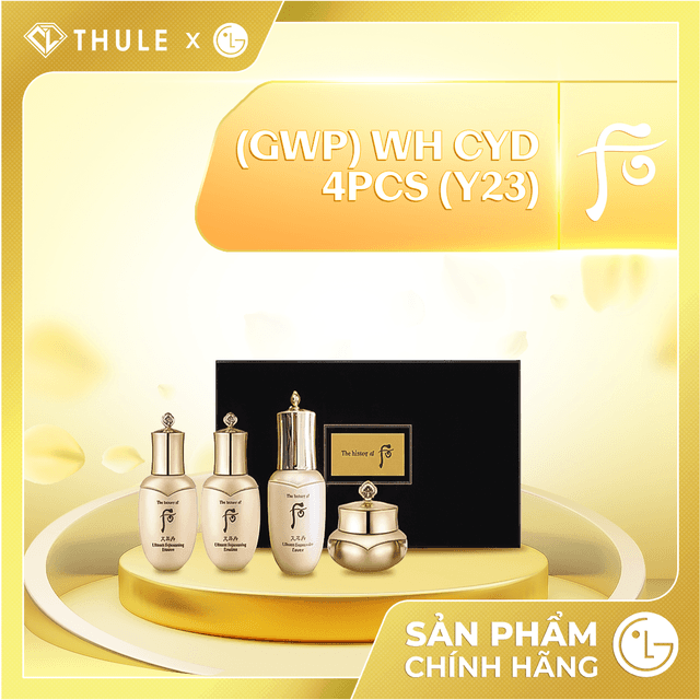 Bộ Dưỡng Tái Sinh Săn Chắc Da Whoo Cheonyuldan 4pcs GWP - Tái Sinh Làn Da, Phục Hồi Độ Căng Bóng, Giảm Nếp Nhăn Li Ti