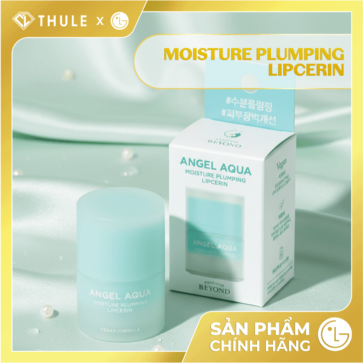 Son Dưỡng Beyond Angel Aqua... – Dưỡng Ẩm Môi, Làm Mềm Mịn, Tăng Độ Căng Bóng Và Giúp Đôi Môi Luôn Tươi Tắn, Quyến Rũ