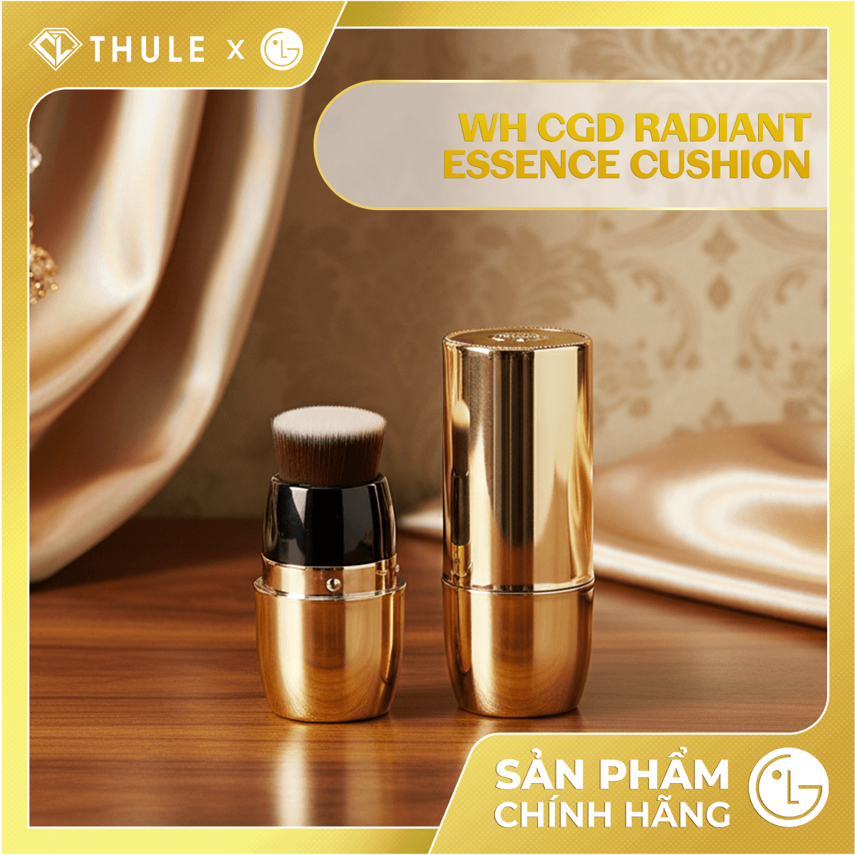 Phấn Nước WH CGD Radiant Essence – Che Phủ Tự Nhiên, Làm Sáng Da, Dưỡng Ẩm Và Giúp Làn Da Rạng Rỡ Suốt Cả Ngày