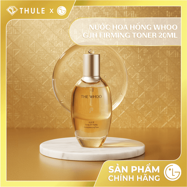 Sữa Rửa Mặt The Whoo Gong Jin Hyang – Làm Sạch Sâu, Loại Bỏ Bụi Bẩn Và Bã Nhờn, Giúp Da Thoáng Sạch, Mịn Màng Và Tươi Khỏe