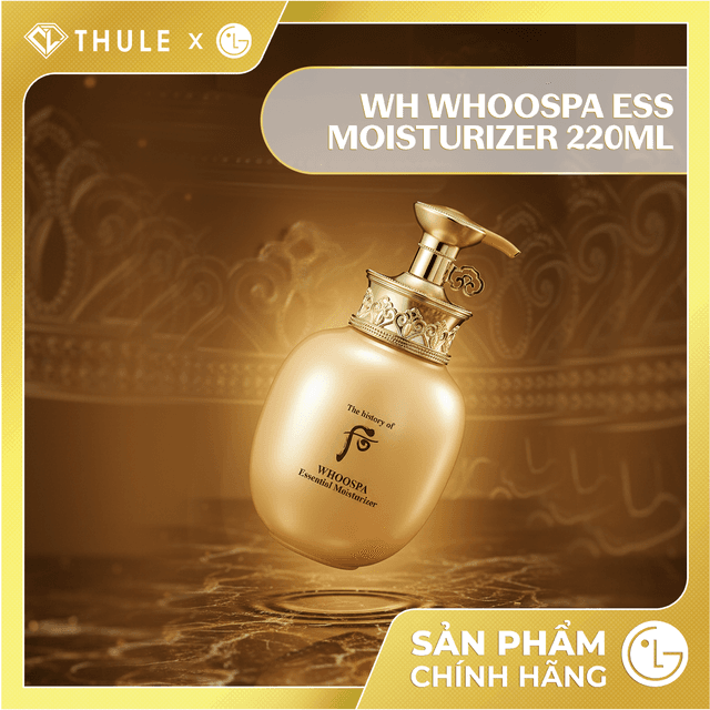 Sữa Dưỡng Thể Cấp Ẩm The History Of Whoospa – Làm Mềm Da, Tăng Độ Mịn Màng Và Giúp Làn Da Tươi Sáng, Khỏe Khoắn Tự Nhiên