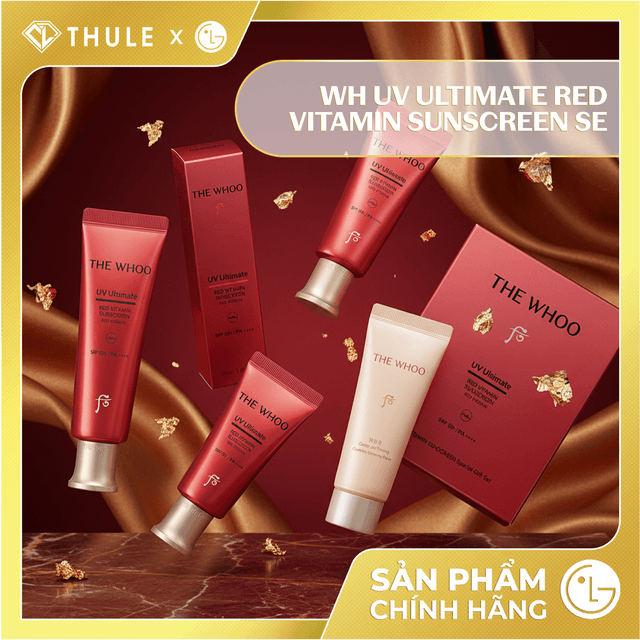 Bộ Kem Chống Nắng Whoo Đỏ UV Ultimate - Dưỡng Sáng Mịn, Ngăn Lão Hóa Và Giúp Làn Da Luôn Rạng Rỡ Suốt Ngày