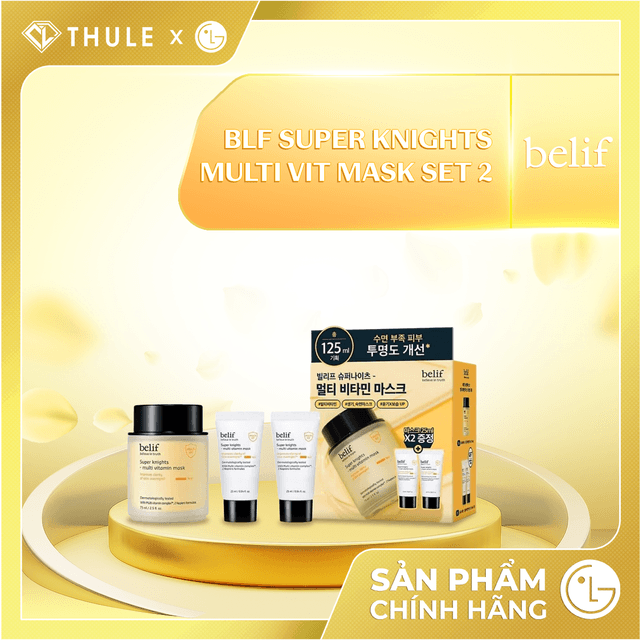 Mặt Nạ Ngủ Dưỡng Sáng Da Belif – Dưỡng Ẩm Sâu, Cấp Vitamin, Làm Sáng Mịn Da Và Giúp Làn Da Khỏe Mạnh, Rạng Rỡ Suốt Đêm