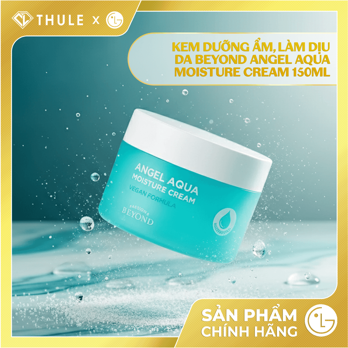 Kem Dưỡng Ẩm, Làm Dịu Da Beyond Angel Aqua – Cấp Ẩm Sâu, Làm Dịu Da Nhạy Cảm, Giữ Da Mềm Mịn Và Tươi Sáng Suốt Ngày