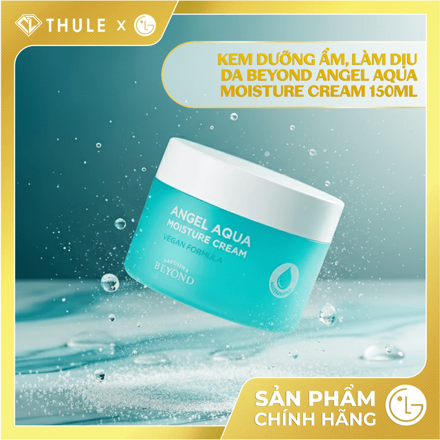 Kem Dưỡng Ẩm, Làm Dịu Da Beyond Angel Aqua – Cấp Ẩm Sâu, Làm Dịu Da Nhạy Cảm, Giữ Da Mềm Mịn Và Tươi Sáng Suốt Ngày