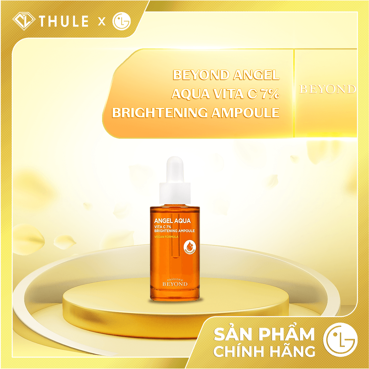 Serum Beyond Angel Aqua Vita C 7% – Làm Sáng Da, Giảm Thâm Sạm, Cải Thiện Màu Da Không Đều Và Giúp Làn Da Rạng Rỡ Tự Nhiên