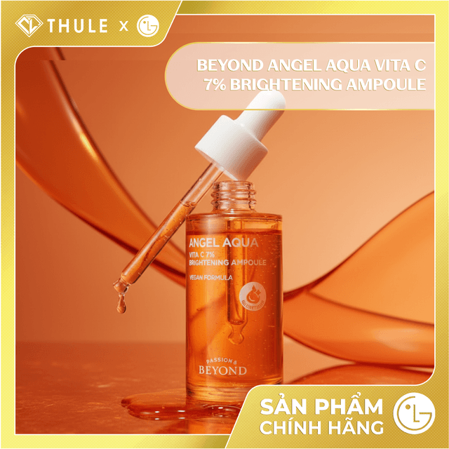 Serum Beyond Angel Aqua Vita C 7% – Làm Sáng Da, Giảm Thâm Sạm, Cải Thiện Màu Da Không Đều Và Giúp Làn Da Rạng Rỡ Tự Nhiên