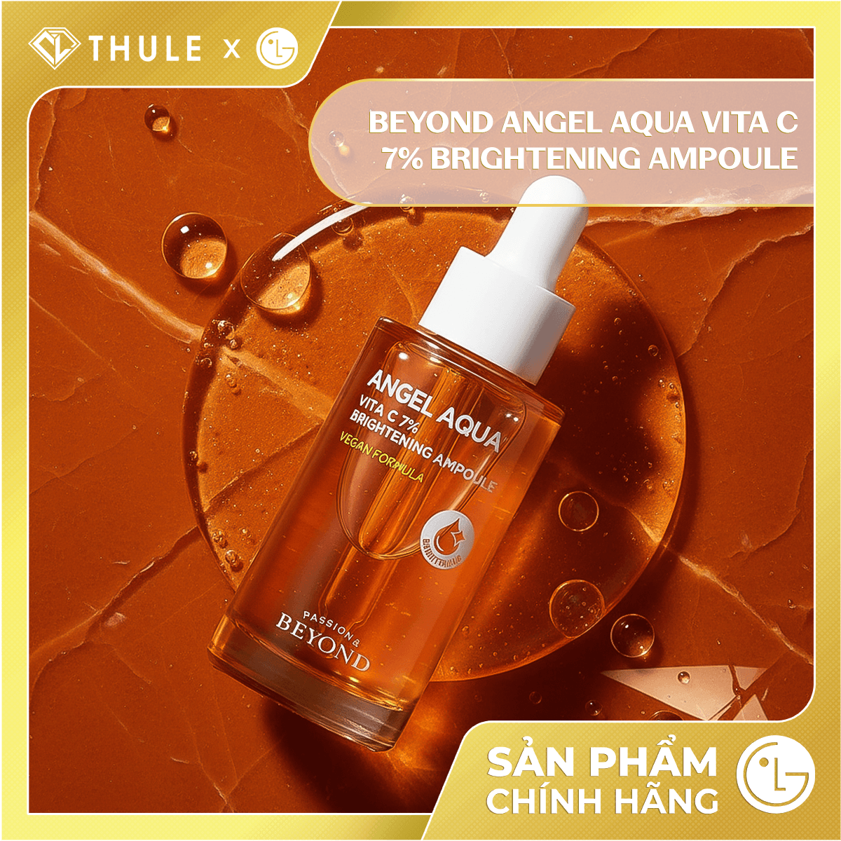 Serum Beyond Angel Aqua Vita C 7% – Làm Sáng Da, Giảm Thâm Sạm, Cải Thiện Màu Da Không Đều Và Giúp Làn Da Rạng Rỡ Tự Nhiên