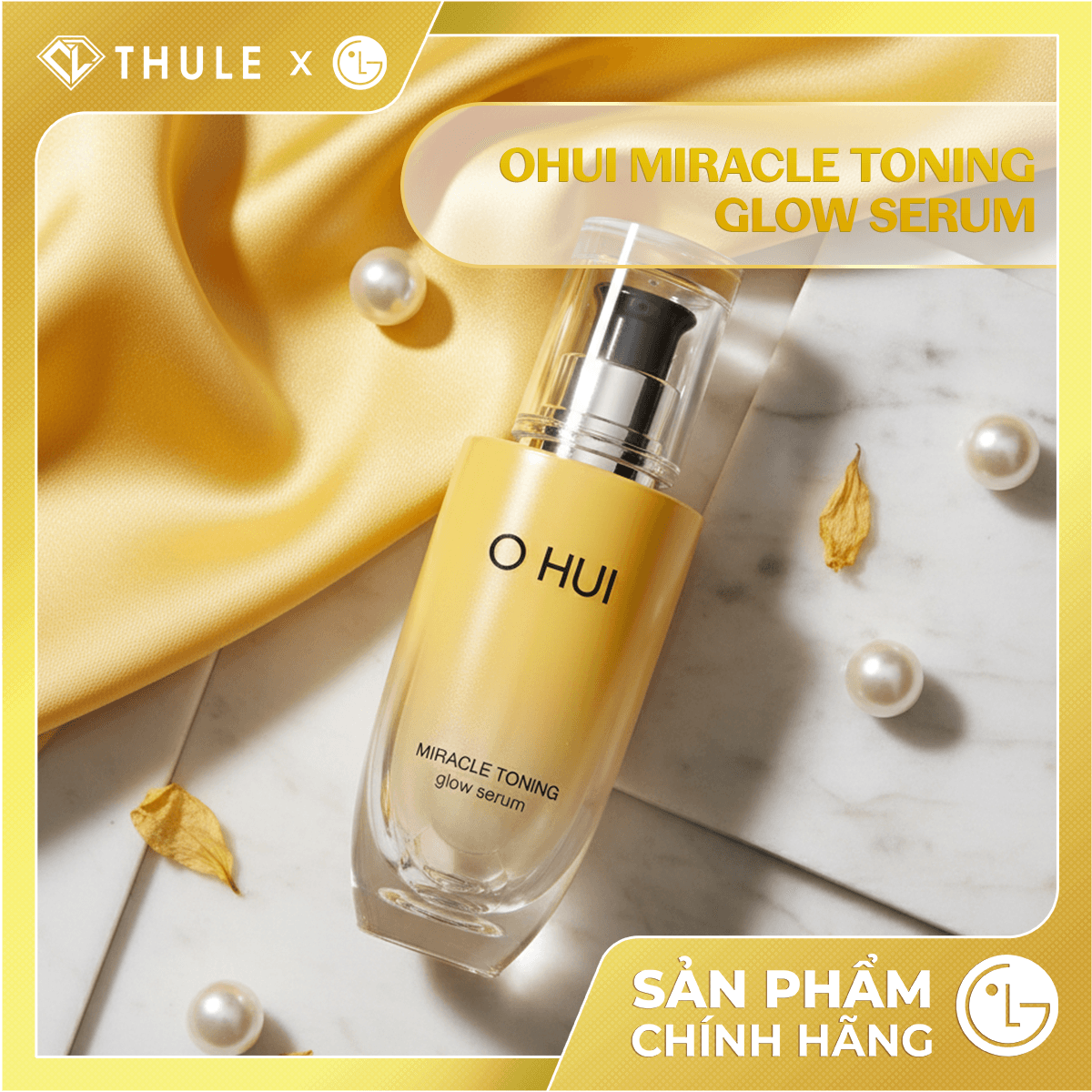 Tinh Chất Dưỡng Ohui Miracle Toning Glow - Mờ Vết Thâm, Nám, Giúp Làn Da Căng Bóng Săn Chắc, Tăng Độ Đàn Hồi
