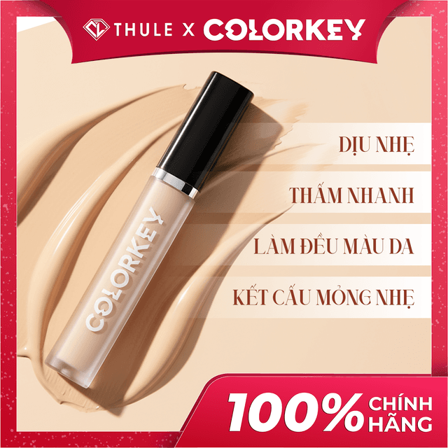 Kem Che Khuyết Điểm Colorkey Cover All Concealer 01 - Che Khuyết Điểm, Che Phủ Cao, Mịn & Tự Nhiên