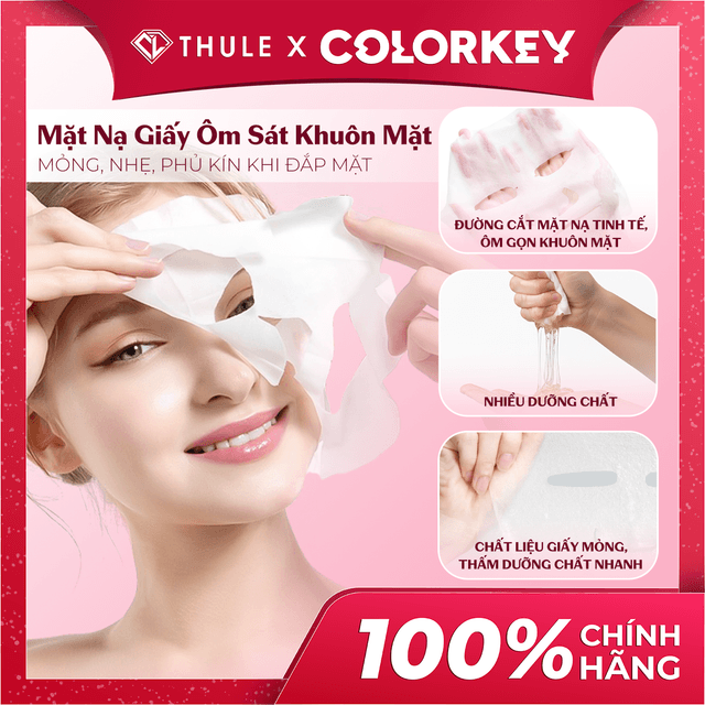 Mặt Nạ Dưỡng Da Colorkey Nourishing Facial Mask - Cấp Ẩm Chuyên Sâu, Giúp Làm Dịu, Phục Hồi Da Nhanh Chóng