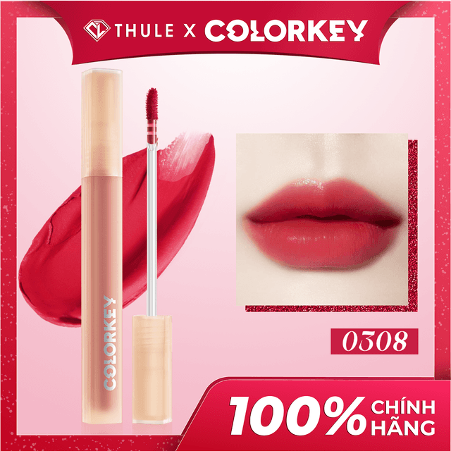 Son Bóng Dạng Lỏng Mờ Lì Chống Thấm Nước Colorkey 0308