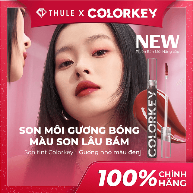 Son Bóng Hiệu Ứng Gương B708 Colorkey Airy Lip Mirror
