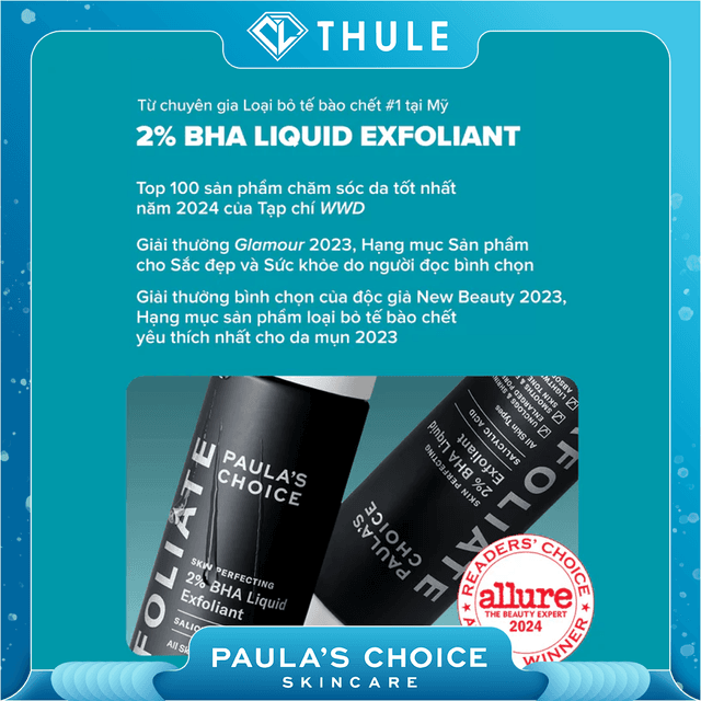 Dung Dịch Loại Bỏ Tế Bào Chết Skin Perfecting 2% BHA Liquid Exfoliant