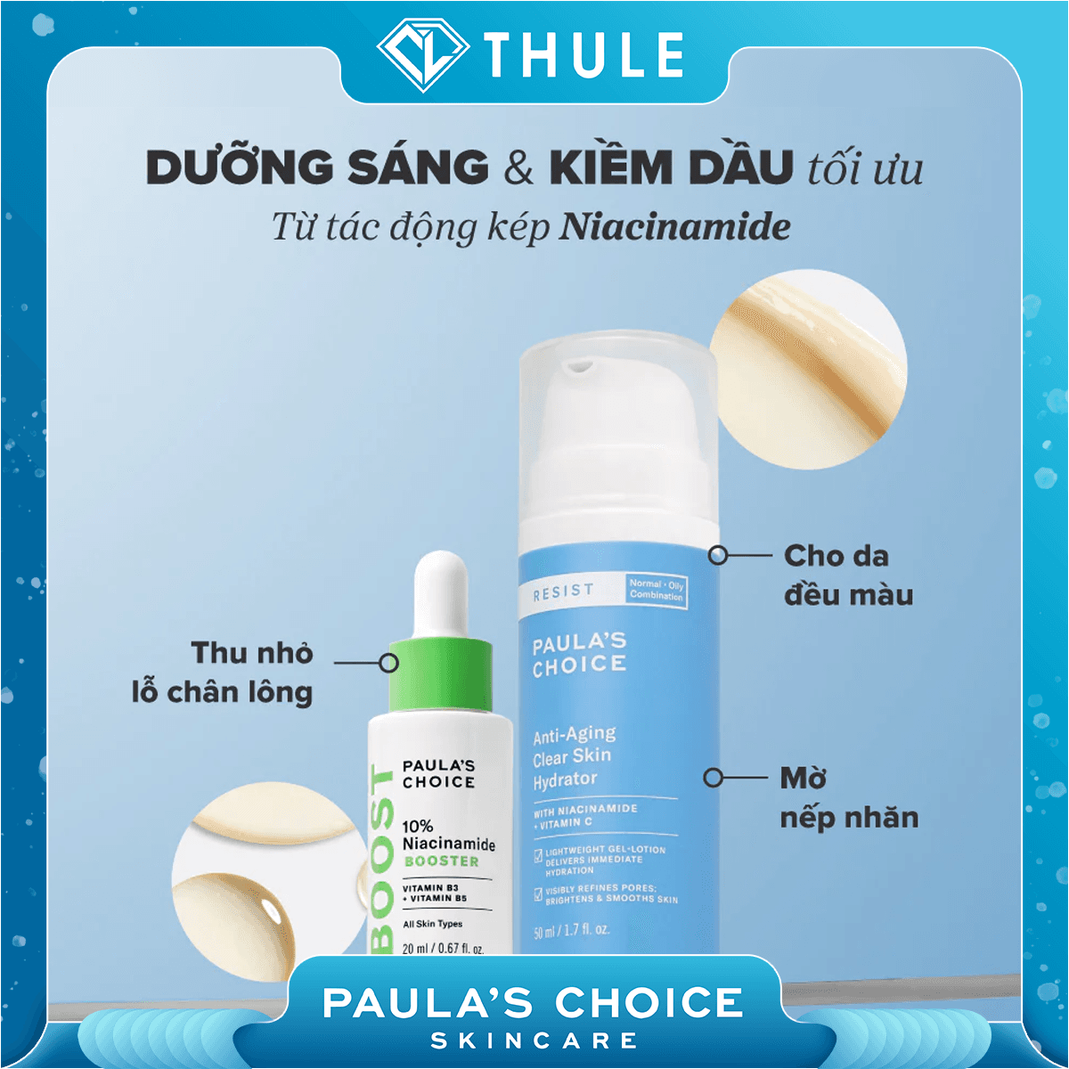 Kem Dưỡng Ẩm Mềm Mịn Cho Da Dầu Lão Hóa Resist Anti-Aging Clear Skin Hydrator