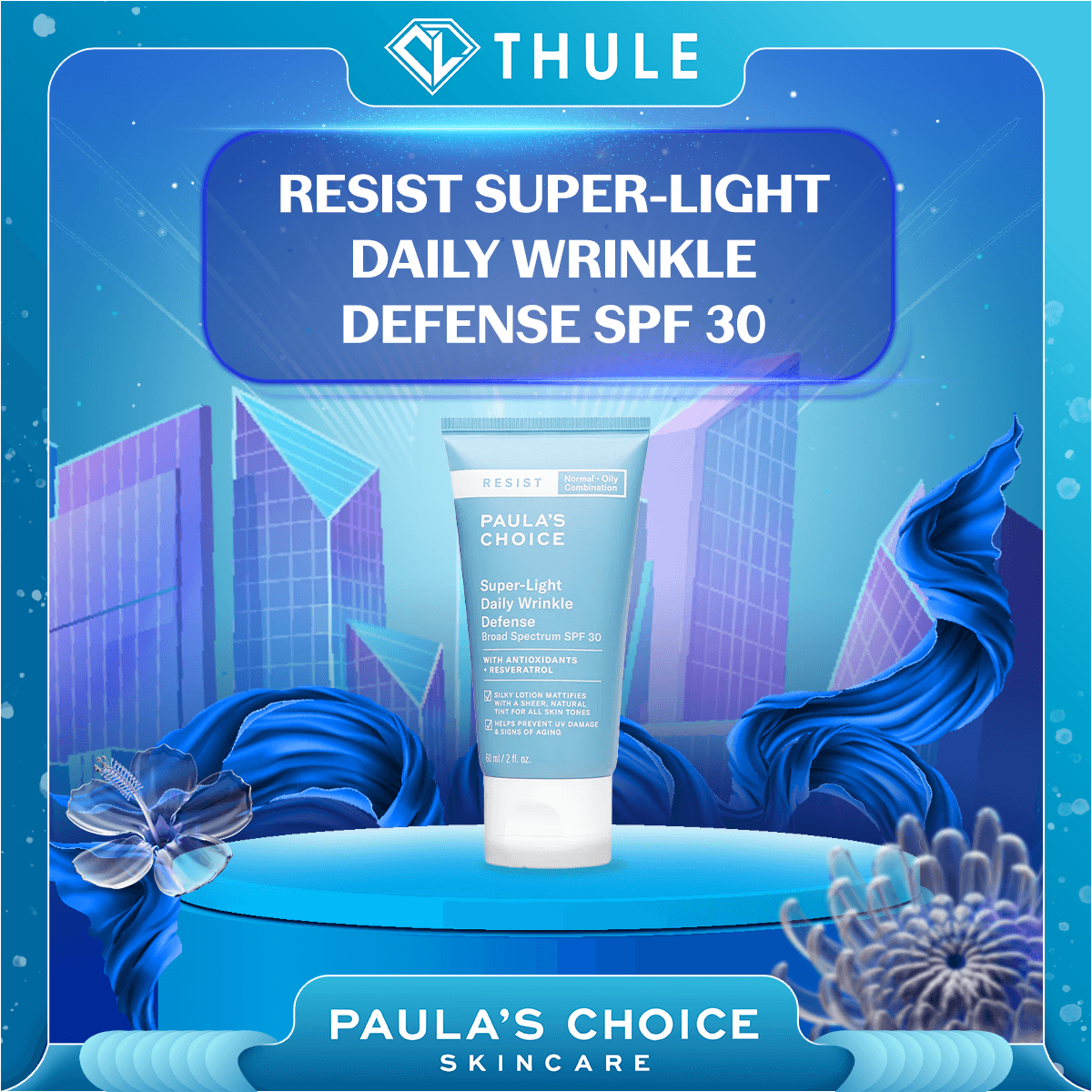 Kem Dưỡng Chống Nắng Resist Super-Light Daily Wrinkle Defense SPF 30