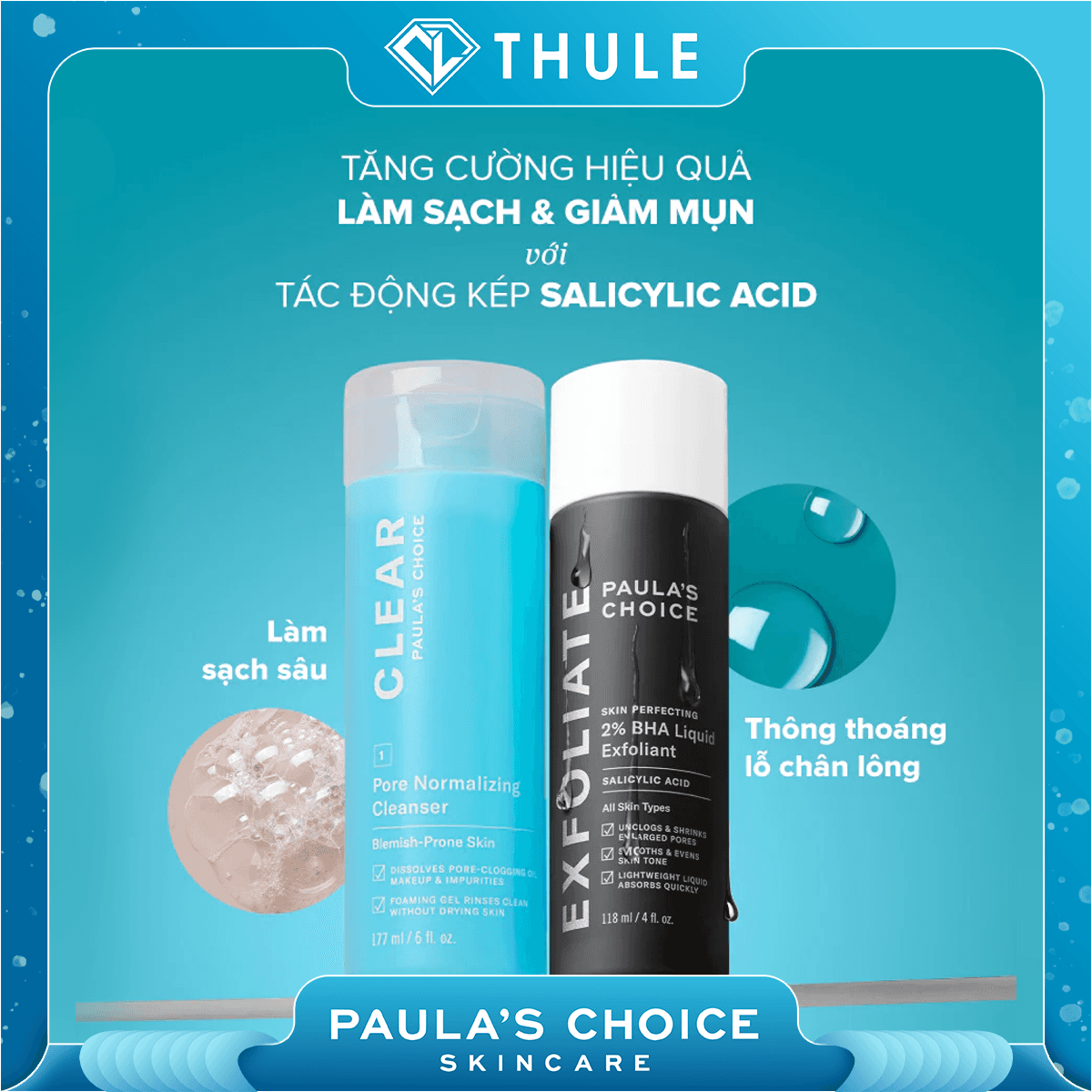 Sữa Rửa Mặt Làm Sạch Da, Giảm Dầu Thừa - Clear Pore Normalizing Cleanser 177ml