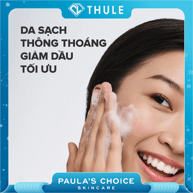 Sữa Rửa Mặt Làm Sạch Lỗ Chân Lông, Giảm Dầu Thừa - Paula’s Choice Skin Balancing Oil-Reducing Cleanser 237ml