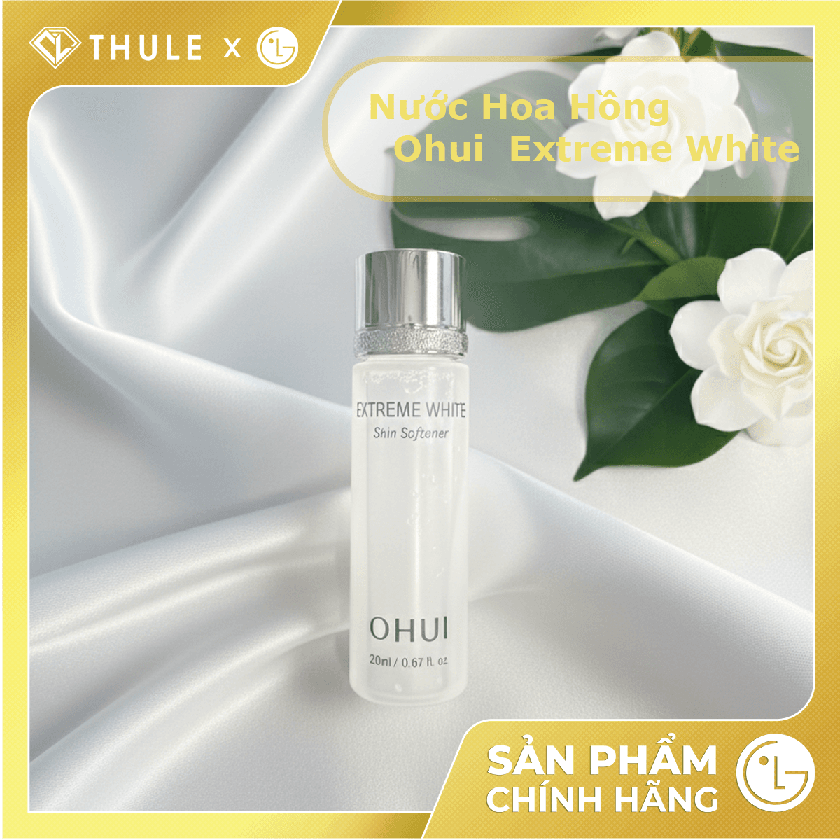 Set Trắng Da Ohui Extreme White – Dưỡng Sáng Da Mạnh Mẽ, Giảm Thâm Sạm, Cải Thiện Màu Da Không Đều, Rạng Rỡ, Tươi Trẻ
