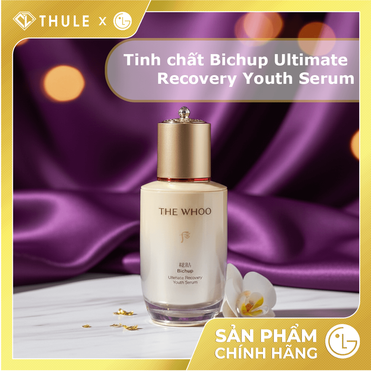 Bộ Tinh Chất Tái Sinh Chống Lão Hóa The Whoo Bichup NAD⁺ Duo Special Set