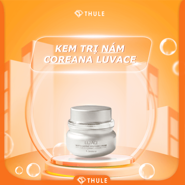 Kem Trị Nám Coreana Luvace - Hỗ Trợ Mờ Thâm Nám, Chống Oxy Hoá Da, Cấp Ẩm Và Giữ Da Mịn Màng