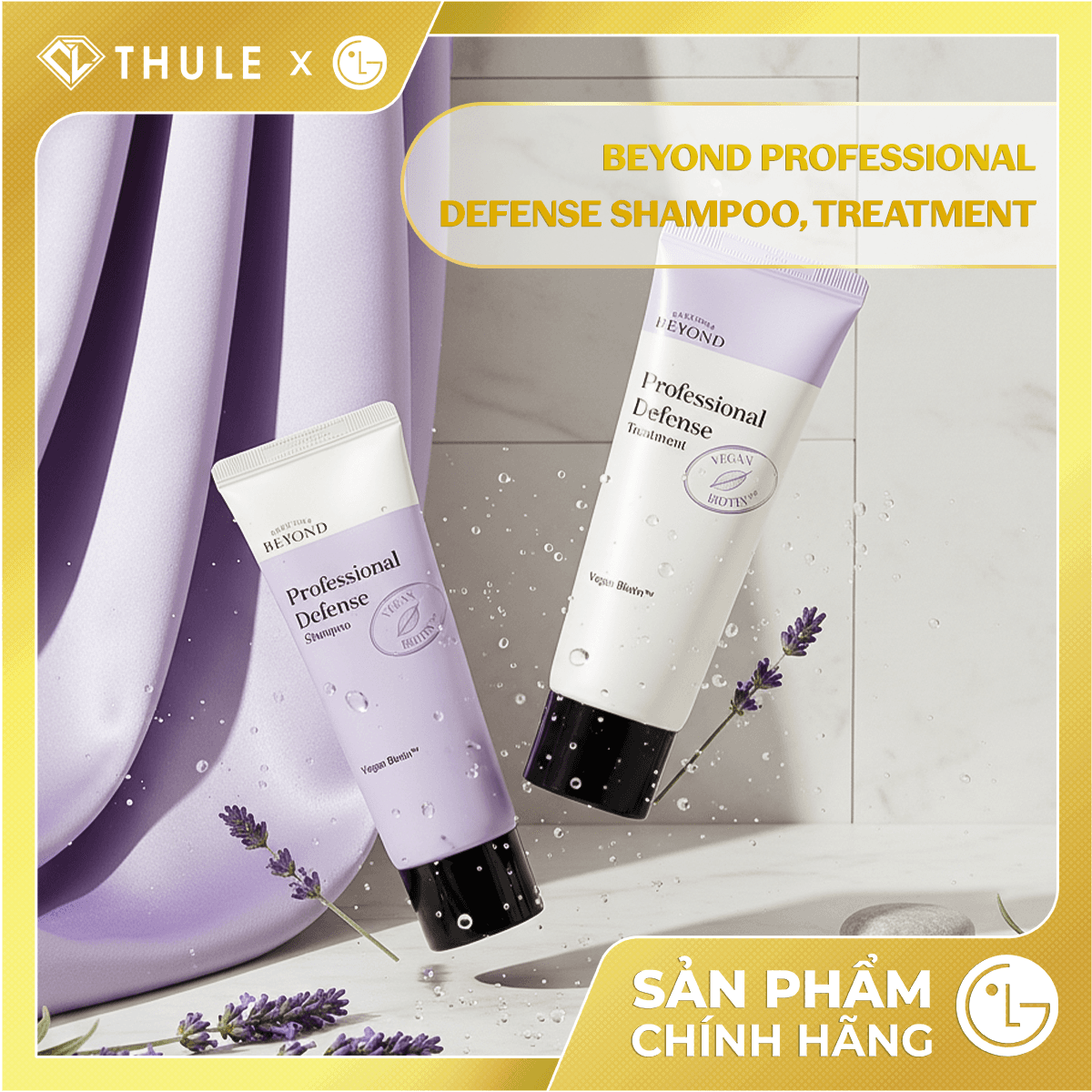 Dầu Xả - Dầu Gội Beyond – Làm Sạch Da Đầu, Ngăn Gãy Rụng, Phục Hồi Sợi Tóc Hư Tổn Và Giúp Tóc Mềm Mượt, Bóng Khỏe