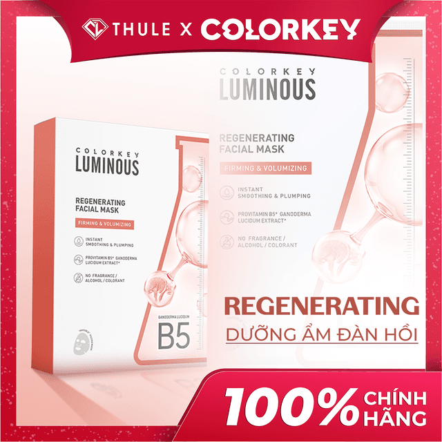 Mặt Nạ Dưỡng Da Colorkey Nourishing Facial Mask - Cấp Ẩm Chuyên Sâu, Giúp Làm Dịu, Phục Hồi Da Nhanh Chóng