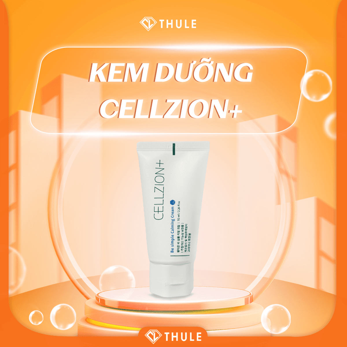 Kem Dưỡng Cellzion - Cấp Ẩm Sâu, Dịu Da, Phục Hồi Làn Da Hư Tổn