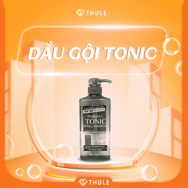 Dầu Gội Tonic – Làm Sạch Da Đầu, Khử Nhờn, Kích Thích Mọc Tóc Và Giúp Mái Tóc Thơm Mát Suốt Cả Ngày