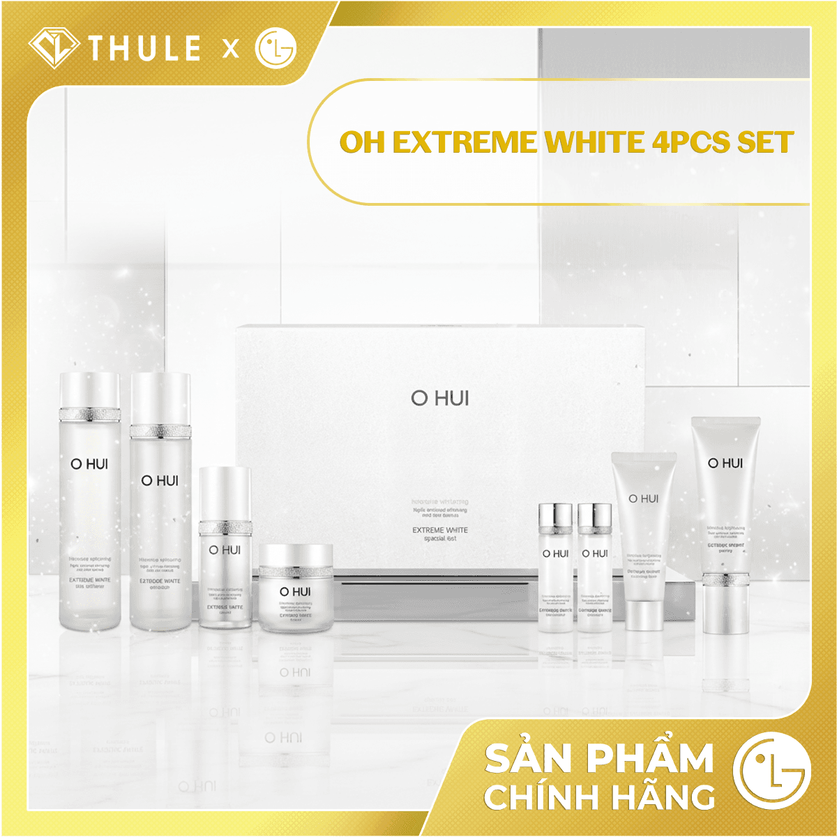 Bộ Dưỡng Trắng Da Căng Mịn Ohui – Dưỡng Sáng Da Toàn Diện, Giảm Thâm Sạm, Cấp Ẩm Và Giúp Làn Da Tươi Trẻ, Rạng Rỡ Mỗi Ngày