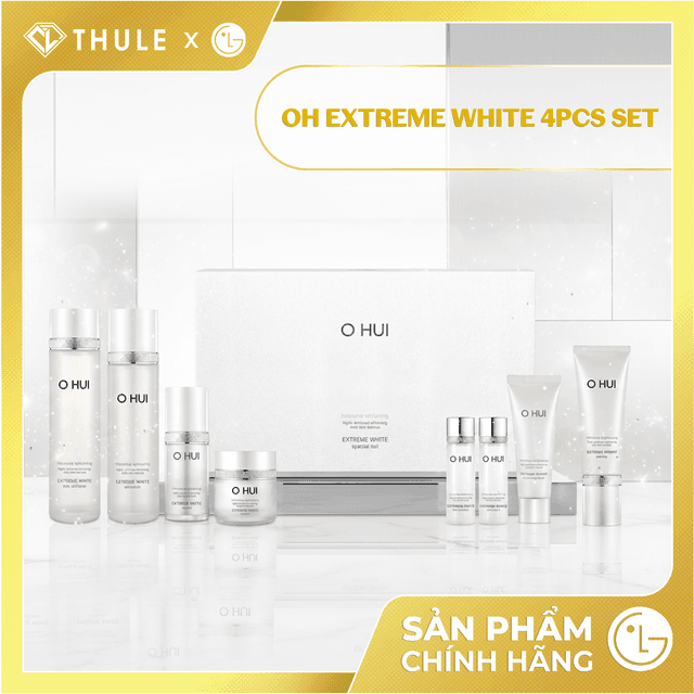 Bộ Dưỡng Trắng Da Căng Mịn Ohui – Dưỡng Sáng Da Toàn Diện, Giảm Thâm Sạm, Cấp Ẩm Và Giúp Làn Da Tươi Trẻ, Rạng Rỡ Mỗi Ngày