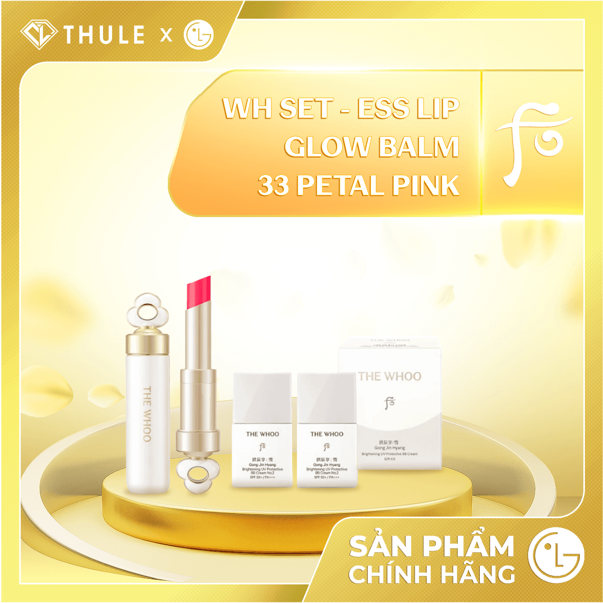 Son Dưỡng Môi The History Of Whoo - Dưỡng Ẩm Sâu, Làm Mềm Môi, Lên Màu Tự Nhiên Và Giúp Đôi Môi Hồng Hào, Rạng Rỡ Suốt Ngày